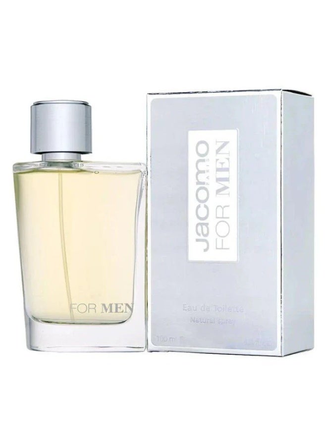 Jacomo For Man Silver By Jacomo Parfume Eau De Toilette 100Ml 3.3Oz Natural Spray - Image 1